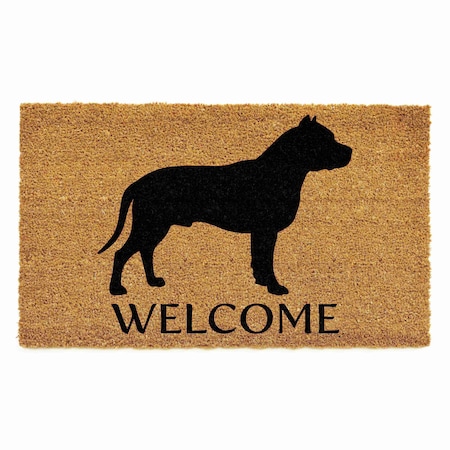 Calloway Mills Doormat, Coir/Vinyl, 17 in W x 29 in L 107061729